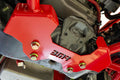 BMR 10-15 5th Gen Camaro Driveshaft Tunnel Brace - Red