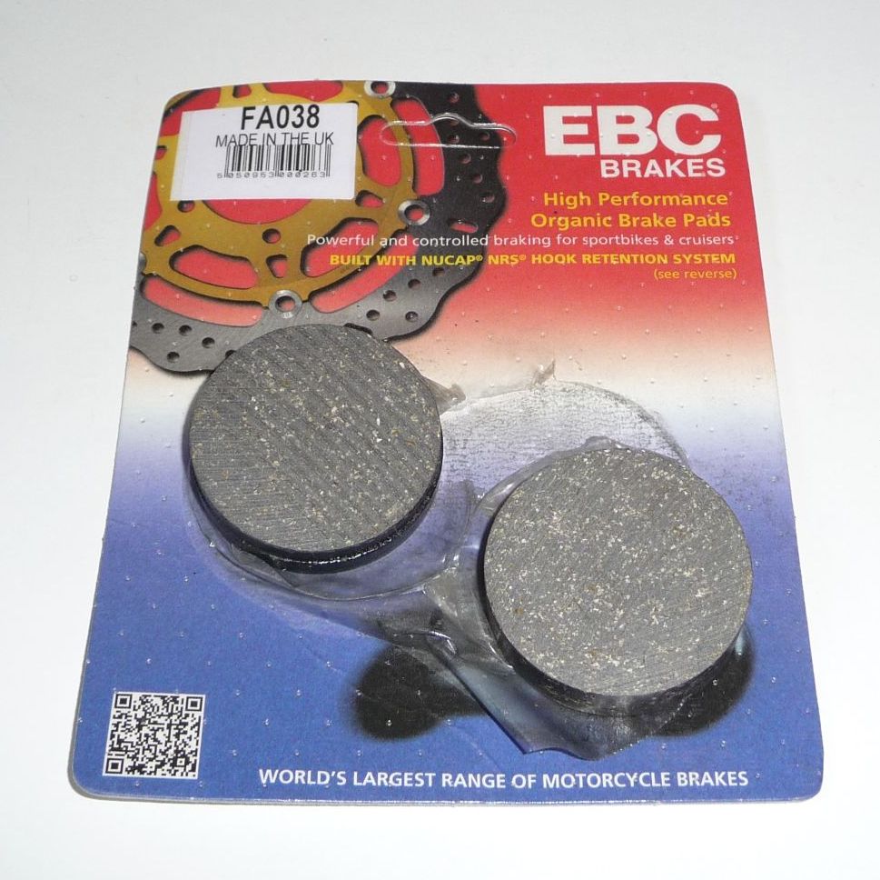 EBC 78-80 Suzuki GS 1000 Front Left/Right Semi-Sintered V Brake Pads