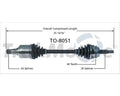 NEW CV AXLE