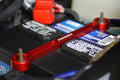 PERRIN 02-25 Subaru Impreza/WRX/STI & 13-26 Crosstrek/BRZ/FR-S/GR86/GR86 Battery Tie Down - Red