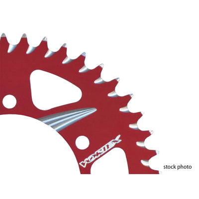 Vortex Racing Aluminum Rear Sprocket 525 52 Tooth- Red