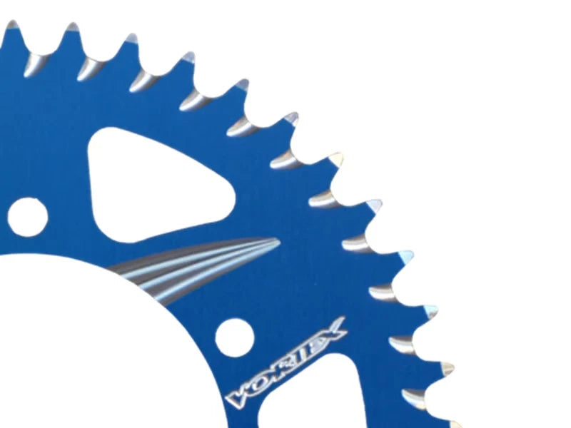 Vortex Racing Aluminum Rear Sprocket 530 37 Tooth- Blue