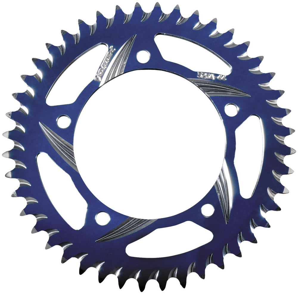 Vortex Racing Aluminum Rear Sprocket 525 42 Tooth- Blue