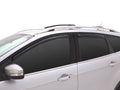AVS 13-18 Ford Escape Ventvisor In-Channel Front & Rear Window Deflectors 4pc - Smoke