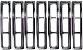 Rugged Ridge Grille Inserts Chrome 97-06 Jeep Wrangler