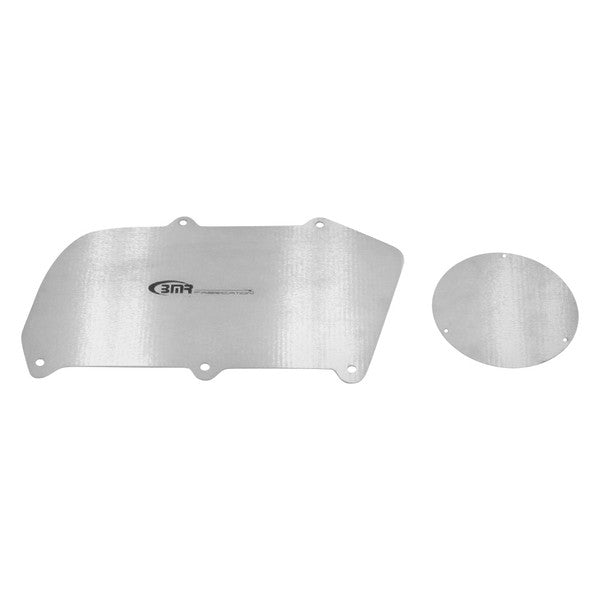 BMR 64-72 A-Body Heater Delete Panel Aluminum (Non-A/C Vehicles Only) - Bare w/BMR Logo