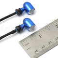 Letric Lighting 12mm Mini Red Running Light Red Turn Signal - Blue Anodized