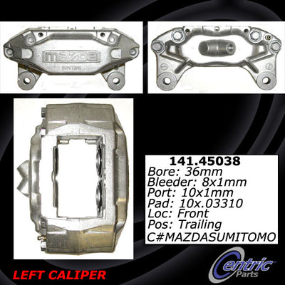 Stoptech red auto part