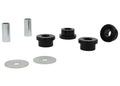 Control arm - lower inner rear bushing 4 Bushings 2 Tubes 2 Washers Grease