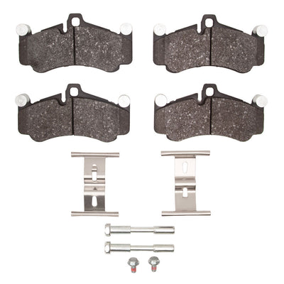 R1 10-11 Porsche 911 Front Semi Met Pads & Hardware Kit