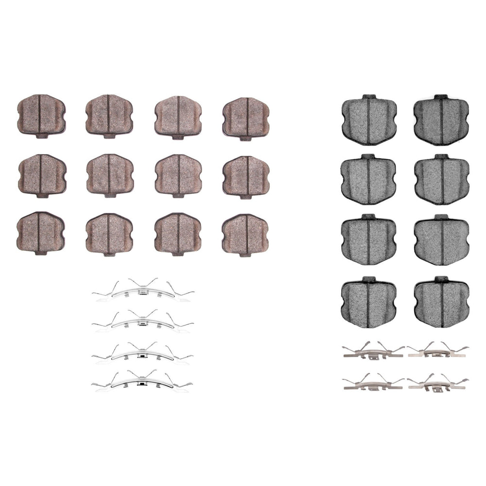 R1 2006-2013 Chevrolet Corvette Front R1 Ceramic Pads & Hardware Kit