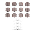 R1 2006-2013 Chevrolet Corvette Front R1 Ceramic Pads & Hardware Kit