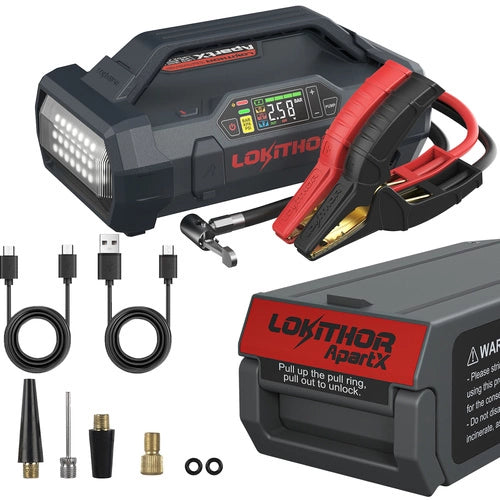 Lokithor red auto part