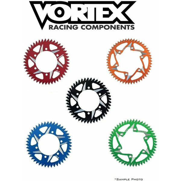 Vortex Racing Aluminum Rear Sprocket 525 45 Tooth- Red