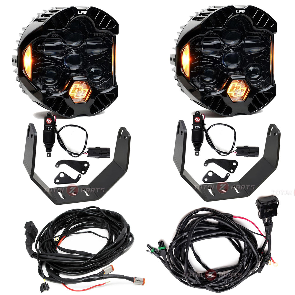Baja Designs Rocker Switch Universal Motor Actuator Adapter Harness - Pair