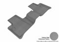 3D MAXpider 2006-2011 Mercedes-Benz ML-Class/GL-Class W164/X164 Kagu 2nd Row Floormats - Gray