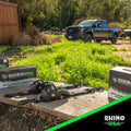 Rhino USA Retractable Ratchet Straps (2Pk 2Inx10Ft) (Green)