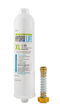 HL HYDROPONICS C85 XL INLINE HOSE FILTER W/FLEXIBLE HOSE PROTECTOR