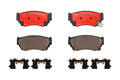 Brembo 91-93 Nissan NX/91-94 Sentra Front Premium NAO Ceramic OE Equivalent Pad