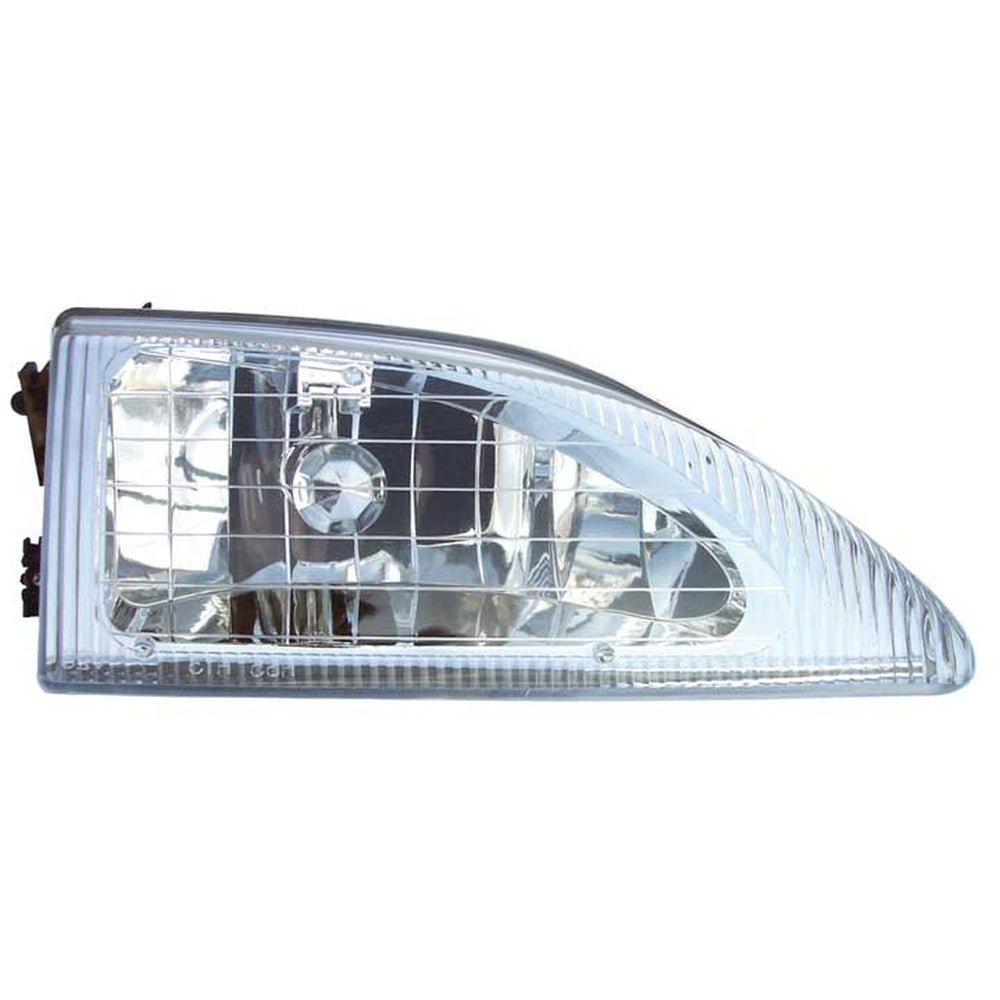 RH HEADLAMP ASSY COMPOSITE; COBRA; MUSTANG 9498