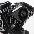 S&S Cycle 1993+ Stock CV Carburetor Air Cleaner Backplate - Black