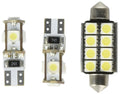 ~(1 lbs. 6X4X1)~ Dodge and Jeep High Power Dome Light Set LED Replacement - Fits Dodge RAM 09-17 1500 and RAM 10-17 2500/3500 and Jeep Wr
