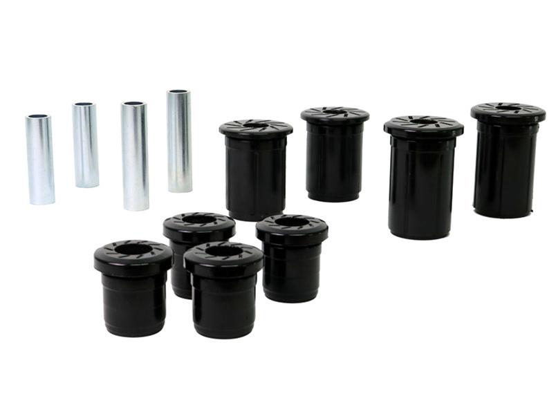 Control arm - upper and lower bushing 8 Bushings 4 Tubes Grease