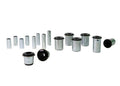 Control arm - lower inner rear bushing 8 Shell Bushings 8 Tubes Grease