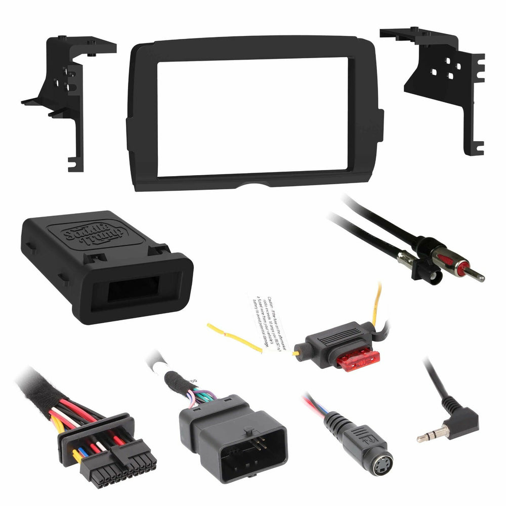 FLH AMP MOUNTING PLATE 2014-UP