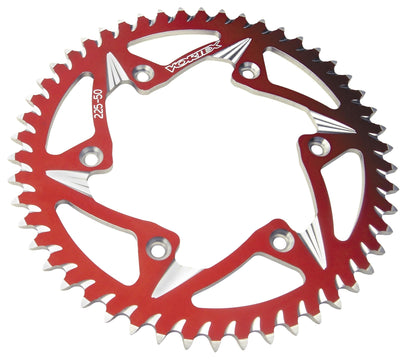 Vortex Racing Aluminum Rear Sprocket 530 42 Tooth- Red