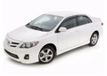 AVS 09-13 Toyota Corolla Ventvisor In-Channel Front & Rear Window Deflectors 4pc - Smoke