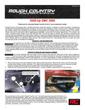 Tow Hook Brackets | GMC Sierra 2500 HD 2WD/4WD (2020-2026)
