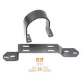 BMR 83-87 GM G-Body Driveshaft Safety Loop Front - Black Hammertone