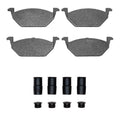 R1 98-17 Volkswagen Jetta Clasico (Mexico) Front Euro Ceramic Pads & Hardware Kit