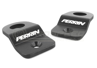 PERRIN 08-21 Subaru WRX / STI Upper Radiator Bracket Set - Black
