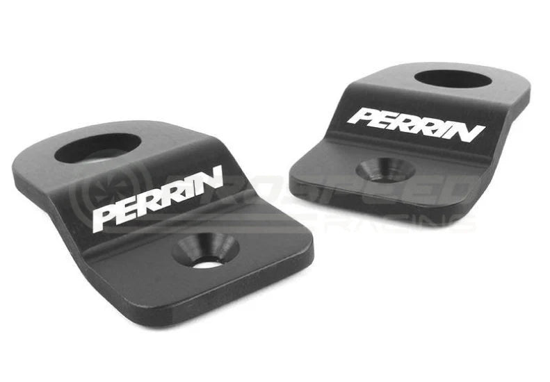 PERRIN 08-21 Subaru WRX / STI Upper Radiator Bracket Set - Black