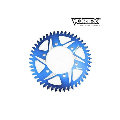 Vortex Racing Aluminum Rear Sprocket 530 34 Tooth- Blue