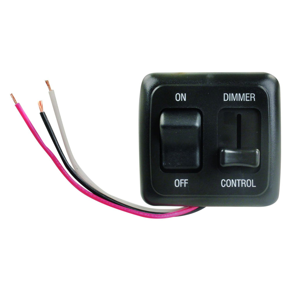 DIMMER ON/OFF LED APPROVED BLACK