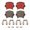Brembo 08-09 Audi TT Quattro/09-15 TTS Quattro/15-20 GTI Rear Premium NAO Ceramic OE Equivalent Pad