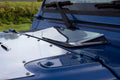 Kentrol 98-06 Jeep Wrangler TJ Hood Vent Air Scoop- Polished Silver