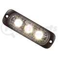 THIN 3.5 INCH CLEAR STROBE LIGHT
