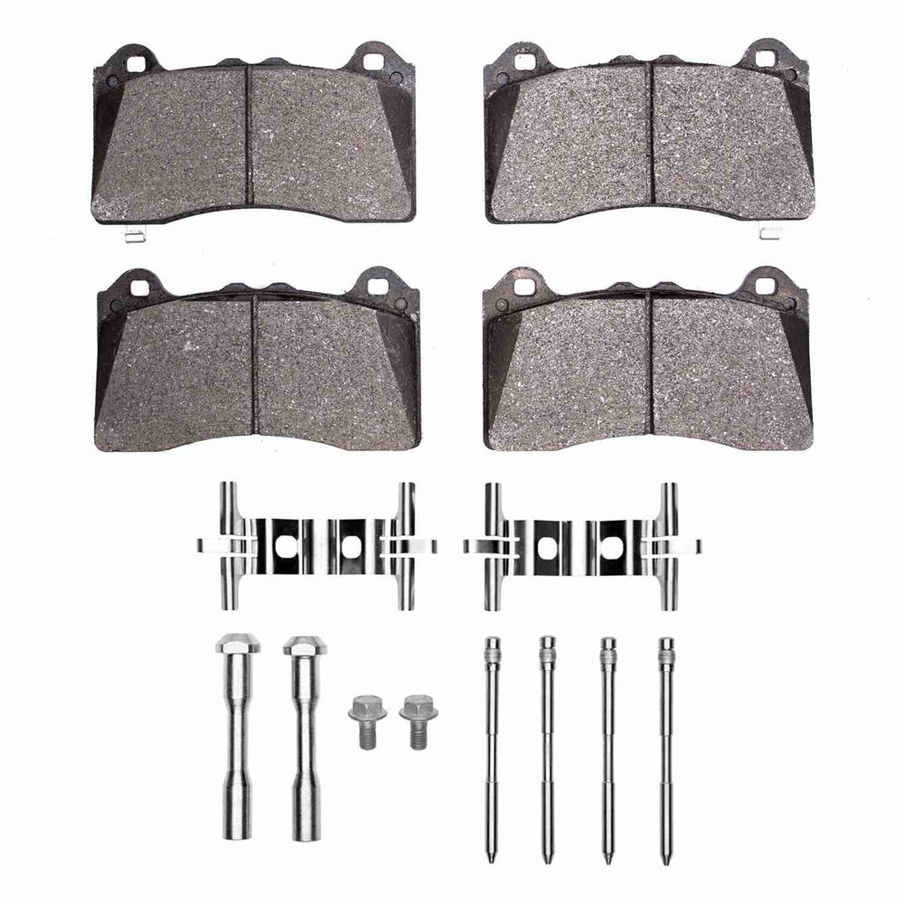 R1 2016-2018 Ford Focus Front R1 Ceramic Pads & Hardware Kit