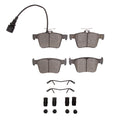 R1 17-22 Audi TT Quattro RS Rear Euro Ceramic Pads & Hardware Kit