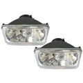 4X6IN DIAMOND CUT HEADLIGHT CONVERSION LENSES