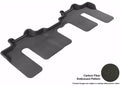3D MAXpider 2007-2015 Mazda CX-9 Kagu 2nd Row Floormats - Black