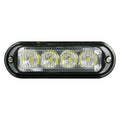 SINGLE COLOR RED LIGHT HEAD MARKER LIGHTS - 4.6 INCH 4 LED