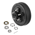 10IN BRAKE HUB 54.5; 1/2IN STUD; 3500LB W/BEARING CONE KIT