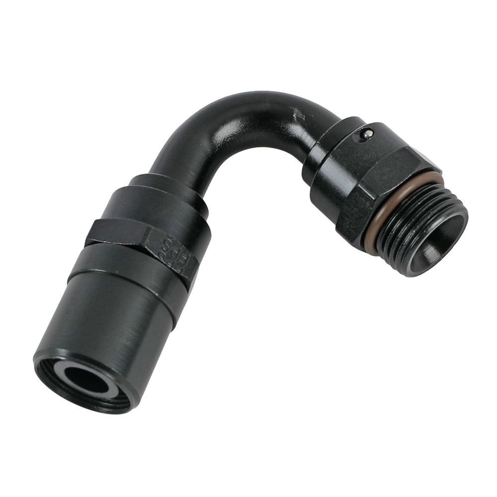 Fragola -8AN Male Rad Fitting 120 Degree Race-Rite Crimp-On Hose End