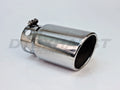 ~(4.5 lbs. 15X6X6)~ Intercooler polished Bolt-on 6 in 15 in rolled angle; i.d. 4 in inlet single box