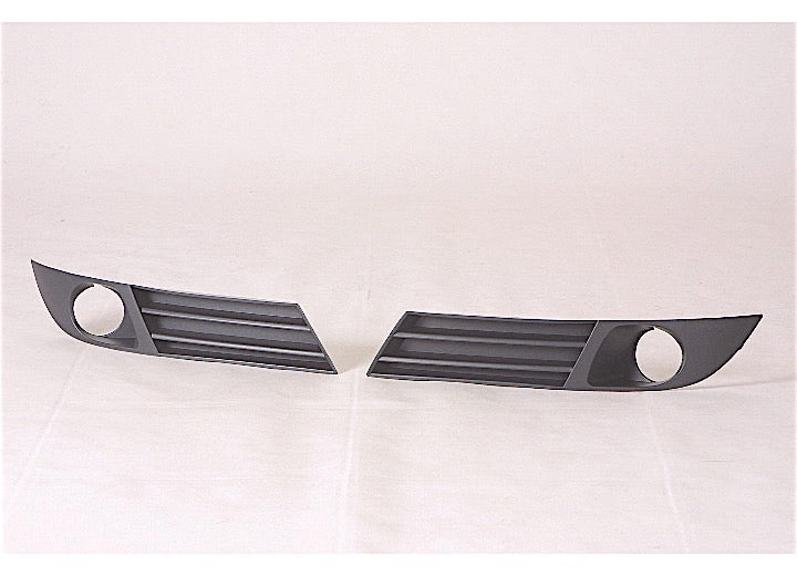RH FRONT BUMPER OUTER GRILLE MAT BLK W/ FOG LAMPS AURA XR 0710